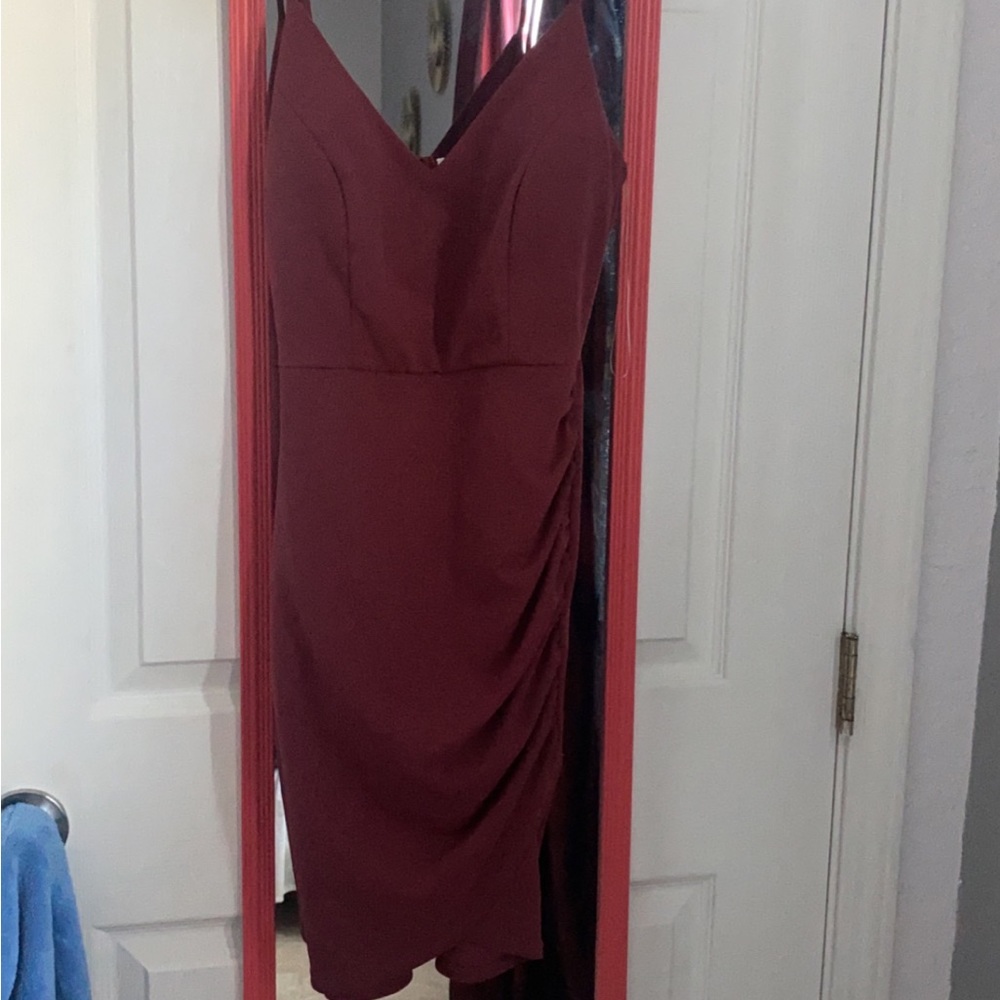 Windsor purple/ pink maybe burgundy mini dress